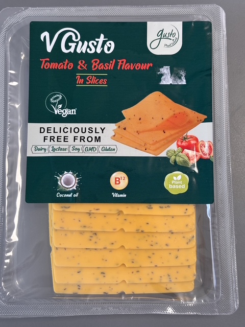 Gusto — preparat vegan feliat, aromă de roșii și busuioc